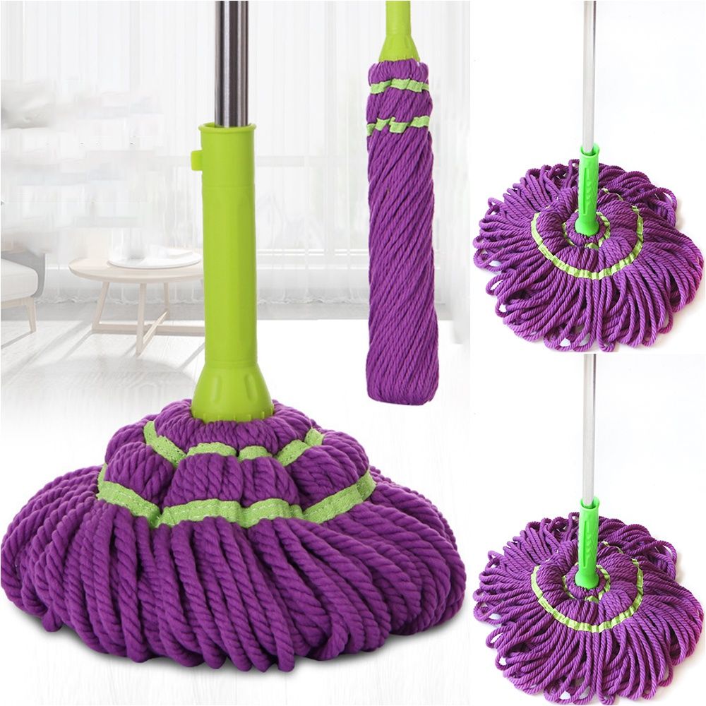 Rotating Mop Set Torque Lock Water Mop No Hand Washing Microfiber Mop Multifunctional Convenient