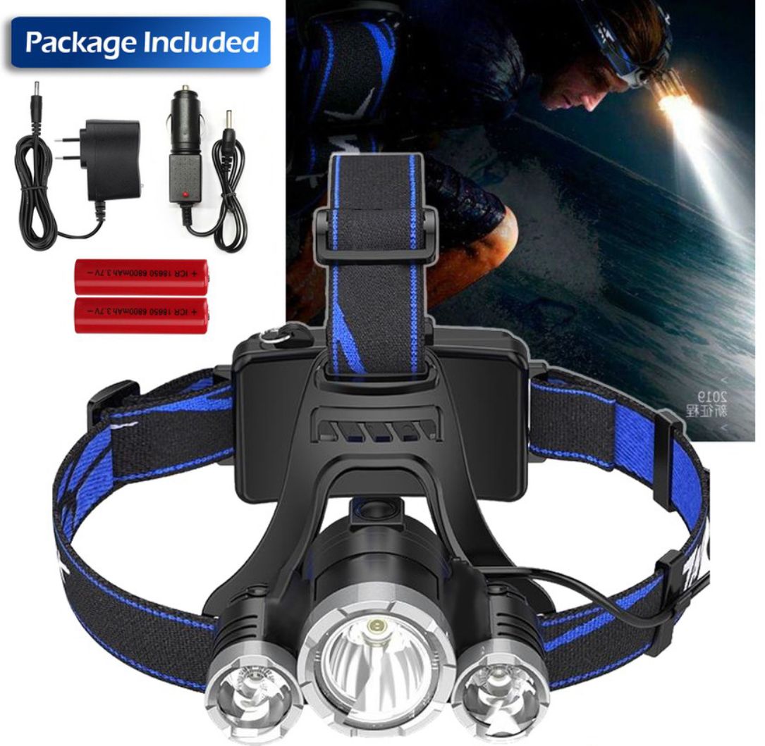 NA Headlamp Headlight Waterproof Torch Light Flashlight