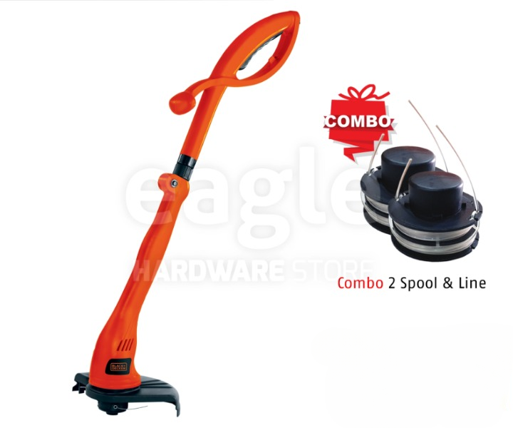 BLACK & DECKER ( COMBO ) BLACK & DECKER GL300-XD 300W 23CM GRASS TRIMMER + 2 X 517000-39 ( GL300 )