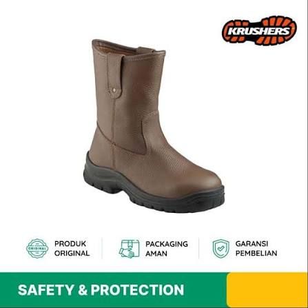 Krusher Texas Safety Shoe -Pull on Rigger Boot
