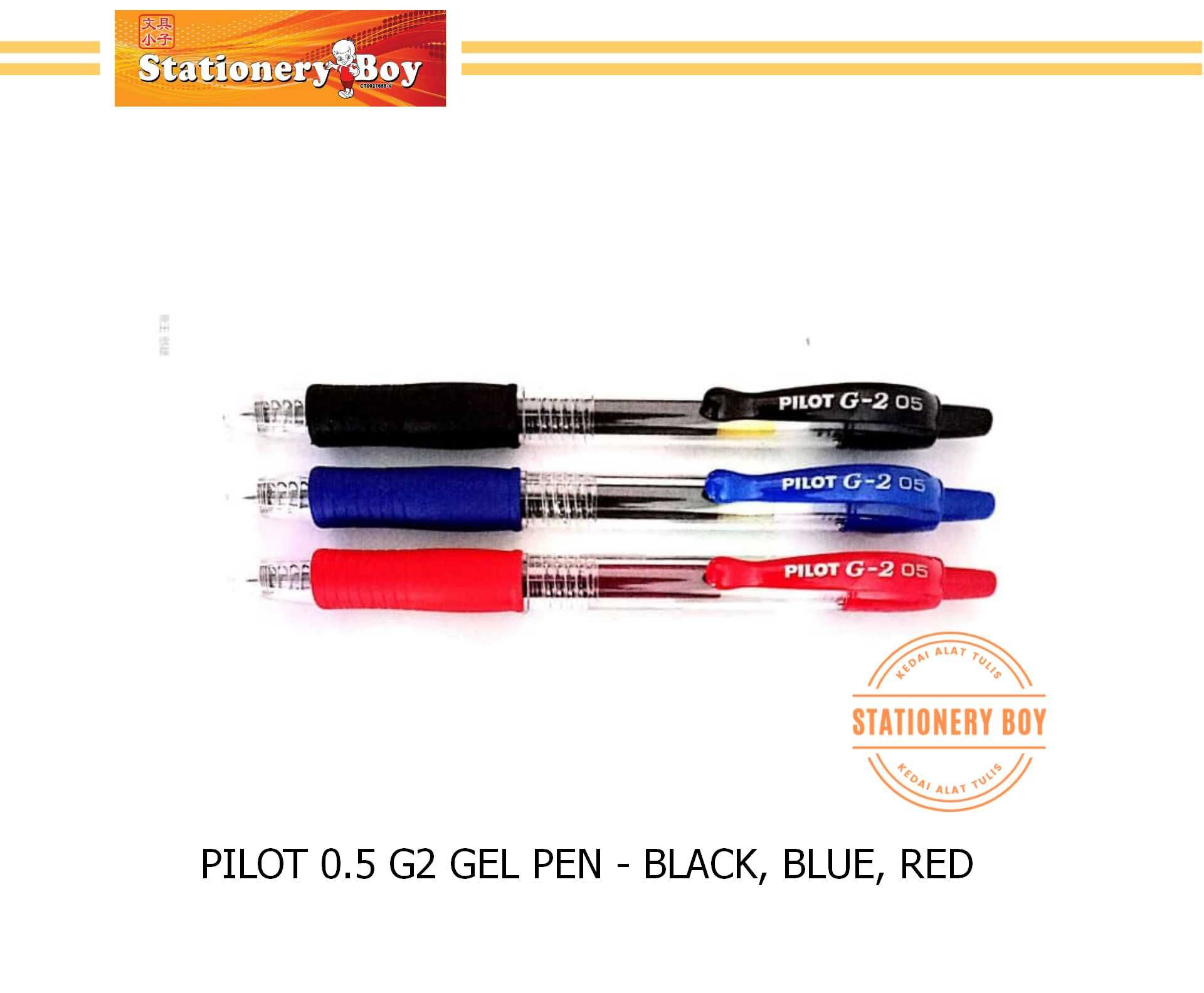 PILOT 0.5 G2 Gel Pen / Pen Dakwat Gel - Extra Fine 0.5mm
