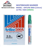 Artline Whiteboard Marker 500A Green