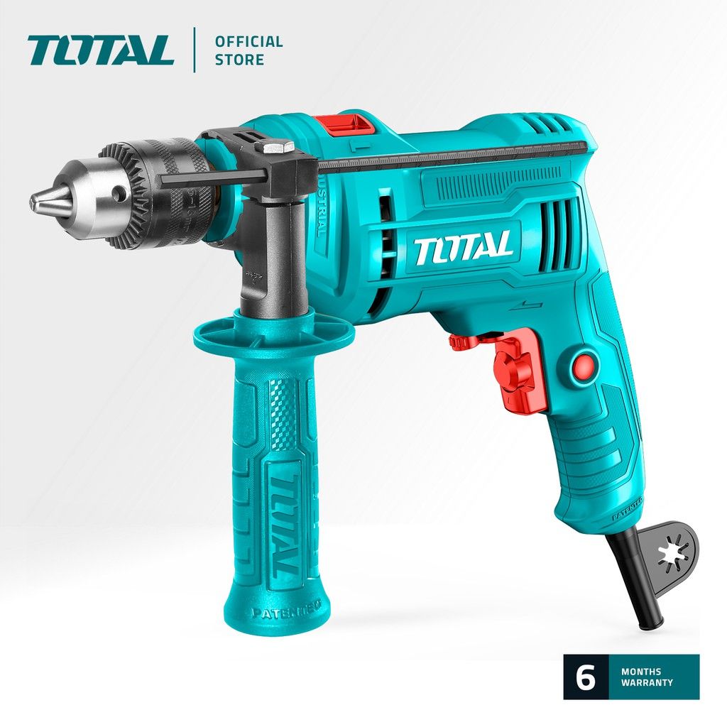 TOTAL TG107136 IMPACT DRILL (KEYED DRILL CHUCK.)