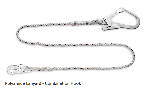 PROGUARD POLYAMIDE LANYARD (2.0M-CSLH / 1.6M-SH / 2.0M-SH / 1.6M-LH / 2.0M-LH) - DOSH & SIRIM APPROVAL