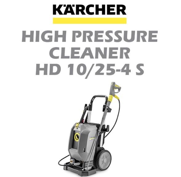 KARCHER HIGH PRESSURE CLEANERS HD 10/25-4 S