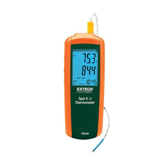 EXTECH TM100 THERMOMETER SINGLE INPUT