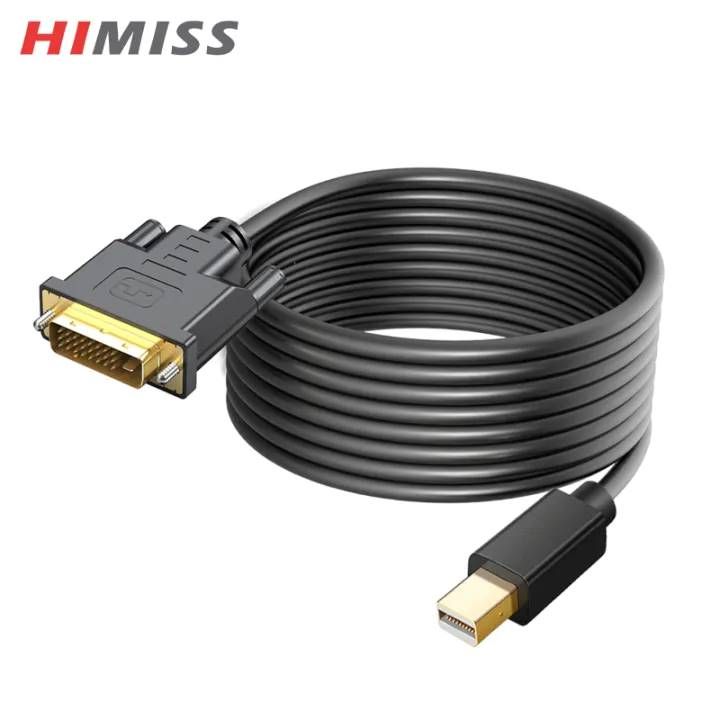 Mini DP To DVI Adapter Cable 1080p Conversion Cable Compatible For Computer Notebook Monitor Projector