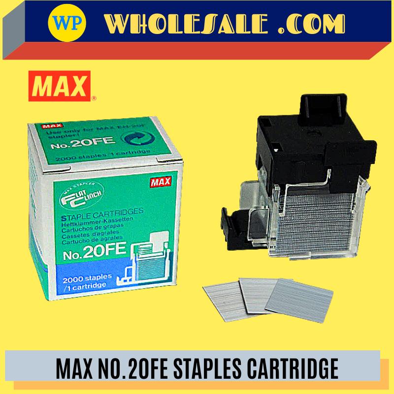 MAX STAPLES CARTRIDGE - 20FE / 50FE / Max / Staples / Staples Catridge / Max Staples Catridge