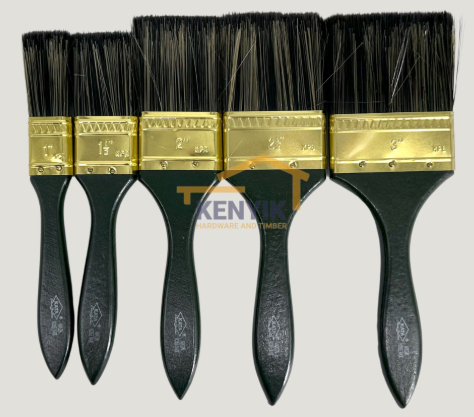 KATA 710 NYLON HORSE HAIR PAINT BRUSH SIZE 1" TO 4"