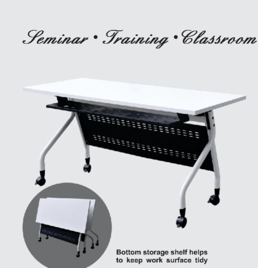 *ENZO FOLDABLE TRAINING/ SEMINAR / CLASSROOM TABLE