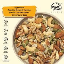 Mix Nut 1KG/ Almond, Cashew, Walnut, Pumpkin & Sunflower Seed
