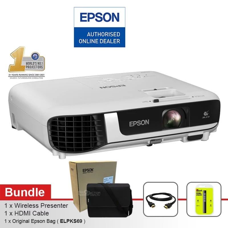 Epson EB-W51 WXGA 3LCD Projector