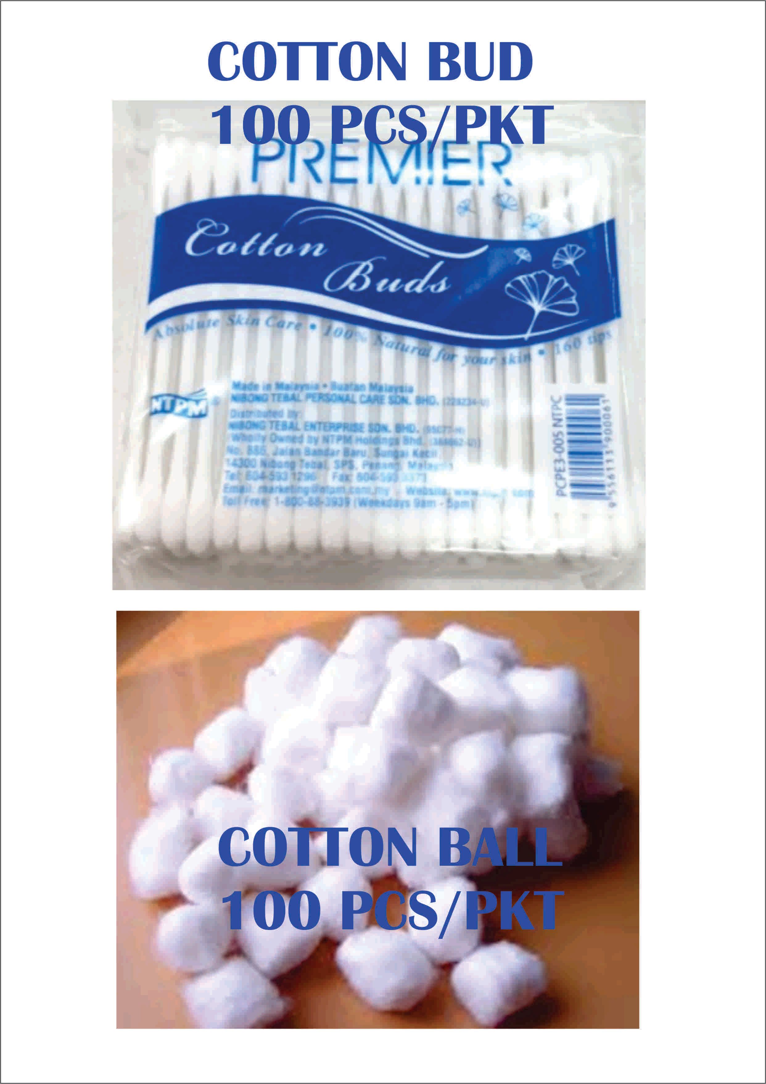 OCHA - Cotton Bud 100pcs/PKT