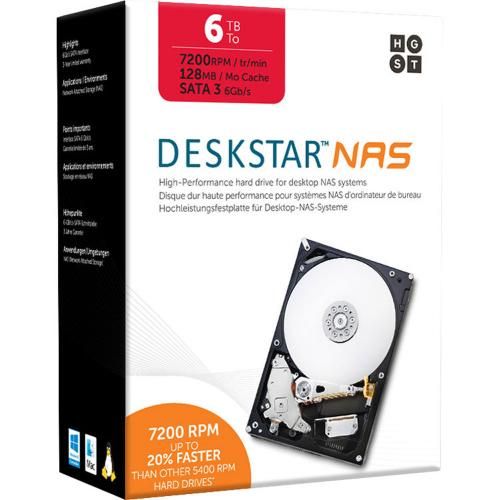 Genuine Malaysia Hitachi Warranty - DESKSTAR HITACHI 3.5" NAS 6TB Internal Hard Disk