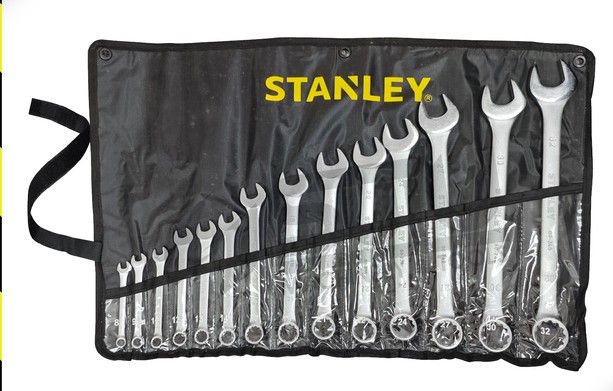 STANLEY 8MM32MM CARBON STEEL COMBINATION WRENCH SET  STL80944