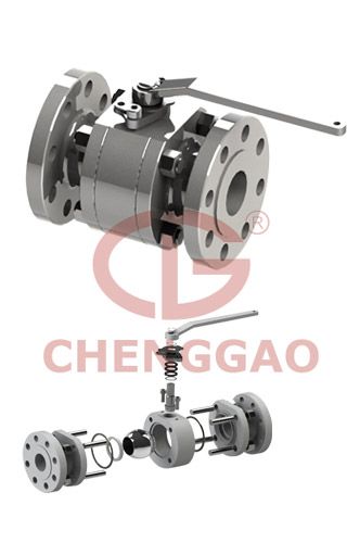 *CG VALVE 2 INCH 150# RF CARBON STEEL BALL VALVE