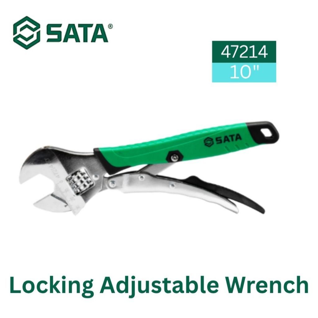 Sata LOCKING ADJUSTABLE WRENCH 10”