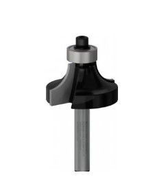 BOSCH PRO ROUTER BIT ROUNDING OVER, R 3/8?, SHANK 1/4? (2608628422)