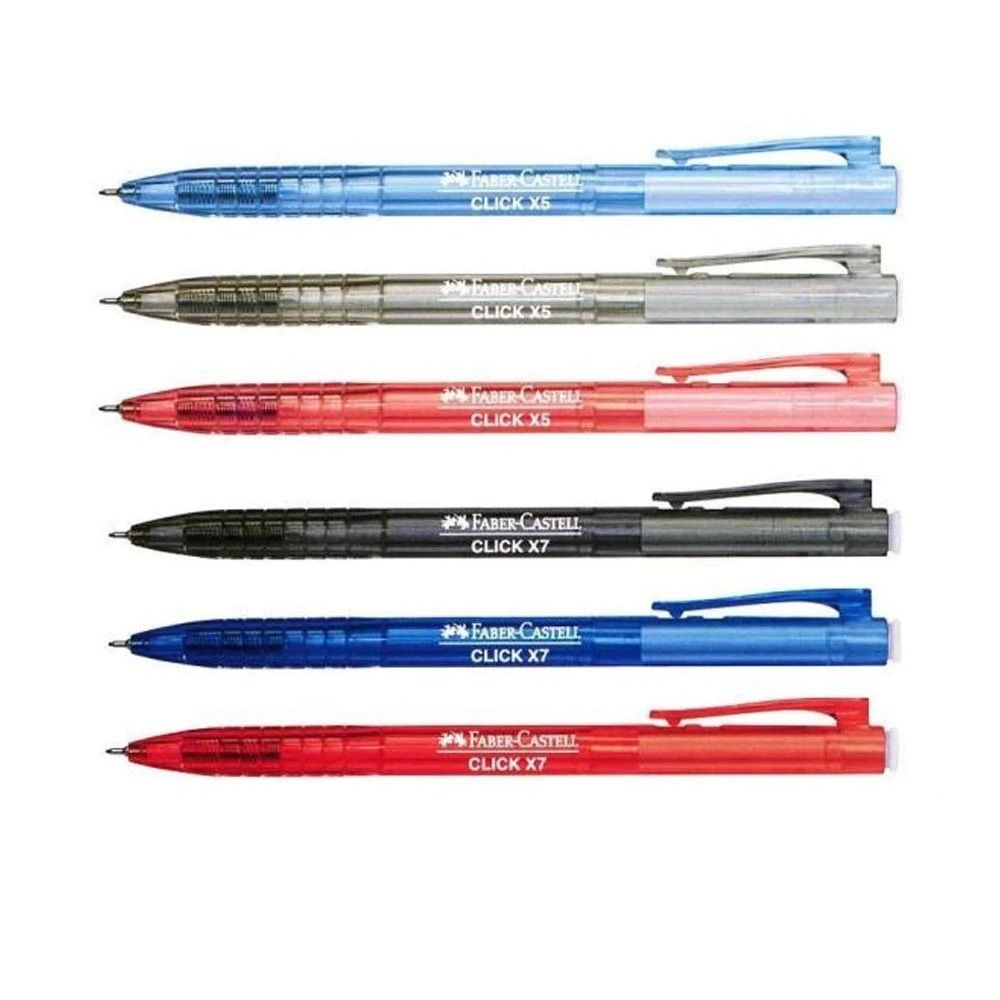 Faber-Castell Ball Pen Click X5 / X7 Ball Pen (0.5mm) (0.7mm)