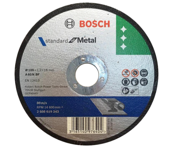 BOSCH STANDARD FOR METAL CUTTING DISC (105 MM) (2608619343)