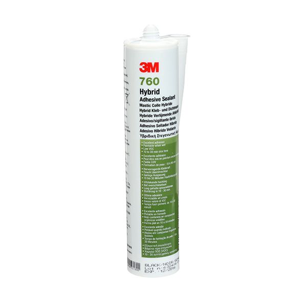 3M *3M Adhesive Sealant 760UV Black Sealant Paste 295 ml Cartridge