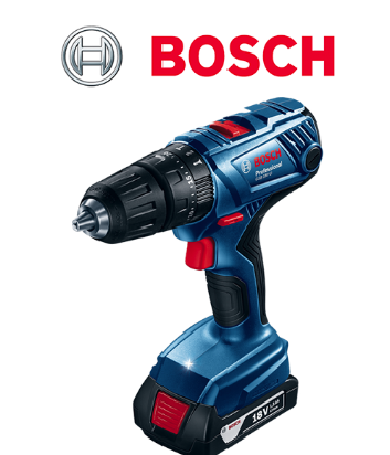 Bosch GSB 180-LI Professional Cordless Impact Drill 18V C/W 2PCS BATTERY 18V 2.0AH & 1PCS CHARGER