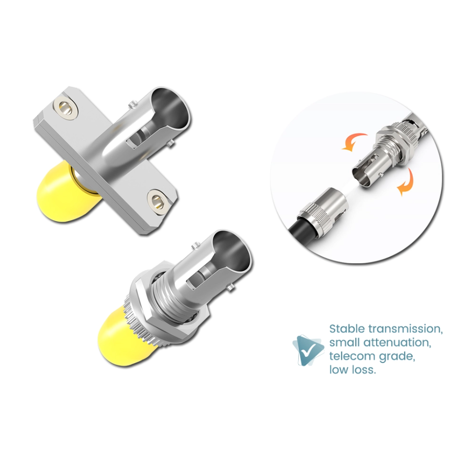 ST SINGLEMODE FIBER OPTIC JOINT COUPLER