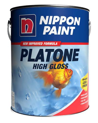 Nippon Paint Platone High Gloss Black 1L/5L