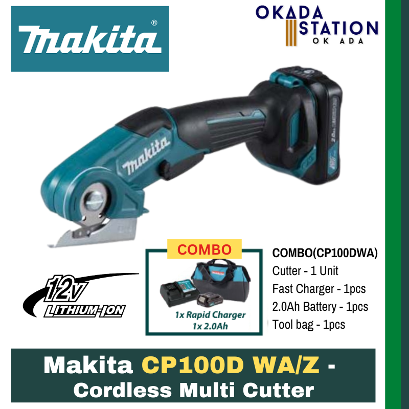Makita CP100D WA/Z - Cordless Multi Cutter - Bare Tool Only(CP100DZ) & Combo Set(CP100DWA) / Multi Tool / Multi Cutter / Cordless Multi Tool / Cordless Power Tool / Cordless Tool