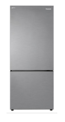 Genuine Malaysia Panasonic Warranty - Panasonic NR-BX421BPS 2-door Bottom Freezer Refrigerator Steel Door Series NR-BX421BPSM