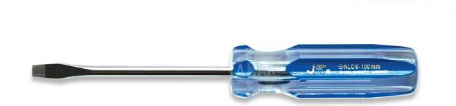 Jetech NLC5-200- Screwdriver Line Colour Big Handle 200mm Flat (-)