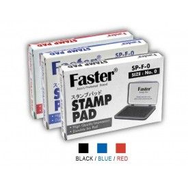 FASTER STAMP PAD BLACK SP-F-0
