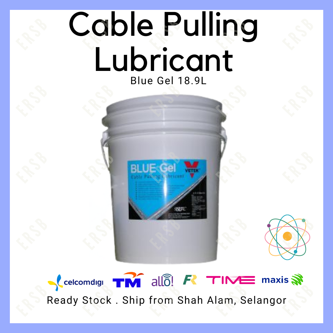 Cable Lubricant for Cable Pulling Blue Gel Water based