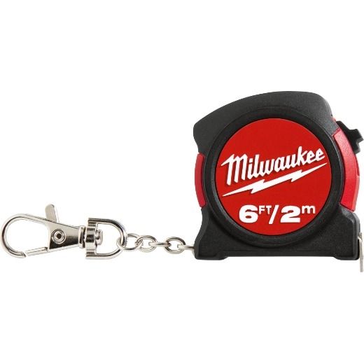 Milwaukee 2m / 6ft Keychain Tape Measure 48-22-5506
