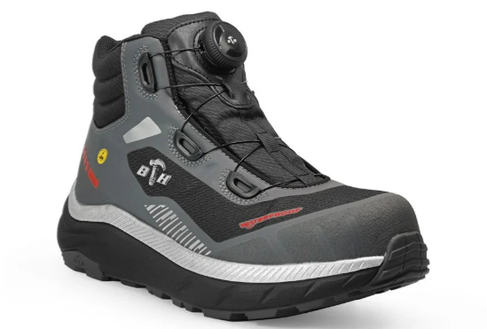 Black Hammer Mid-cut Fast Lock Lacing System - Grey (EU 39-44)