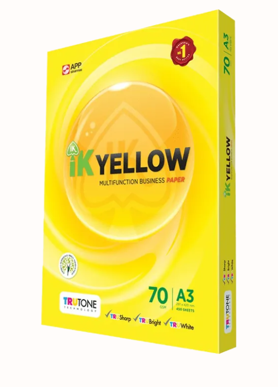 A3 70g IK Yellow 500's