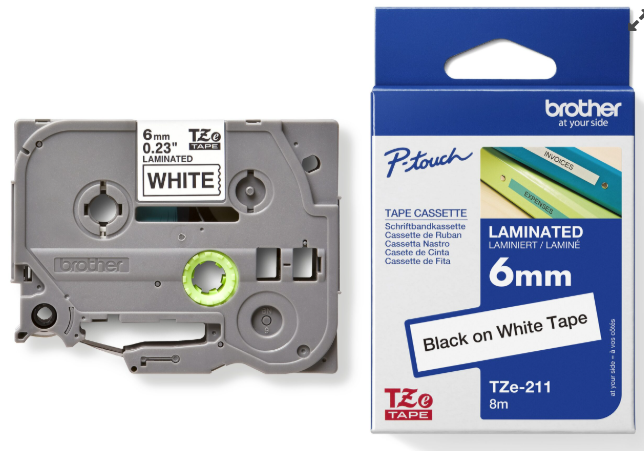BROTHER 6MM TZE TAPE