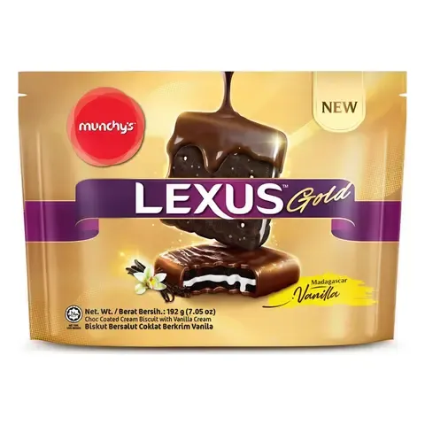 (Loose Pack) Lexus Gold Choc Coated Madagascar Vanilla 192 g
