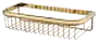ABAGNO Bathroom Basket Zirconium Gold