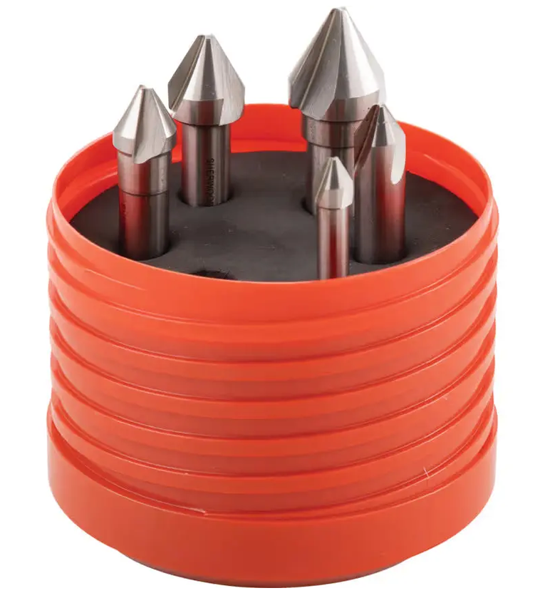 6-16mm 60DEG HSS-COBALT S/SCOUNTERSINK SET