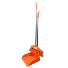 Dustpan with metal handle Set / Penyodok Sampah / Skop Sampah / Garbage Shovel Household Sweeping Floor