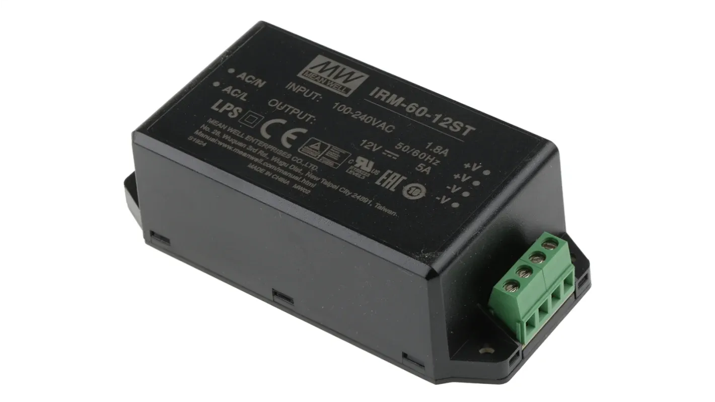 MEANWELL 12V 5A Power Supply