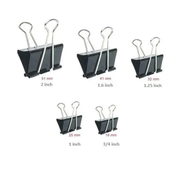 Binder Clip (BX=12)
