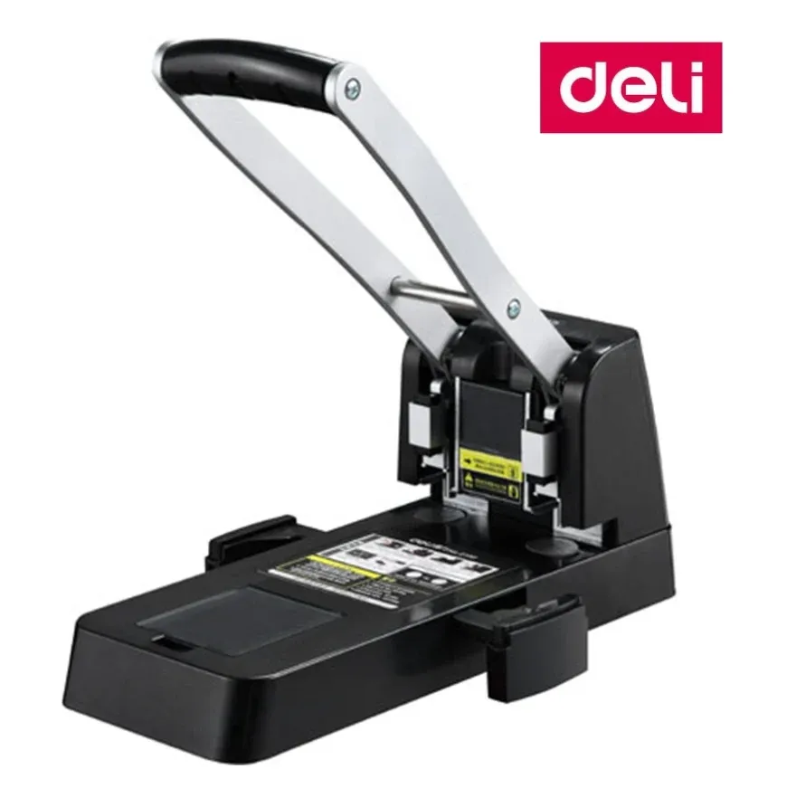 DELI HEAVY DUTY 2 HOLE PUNCHER 150 PAGES 0150