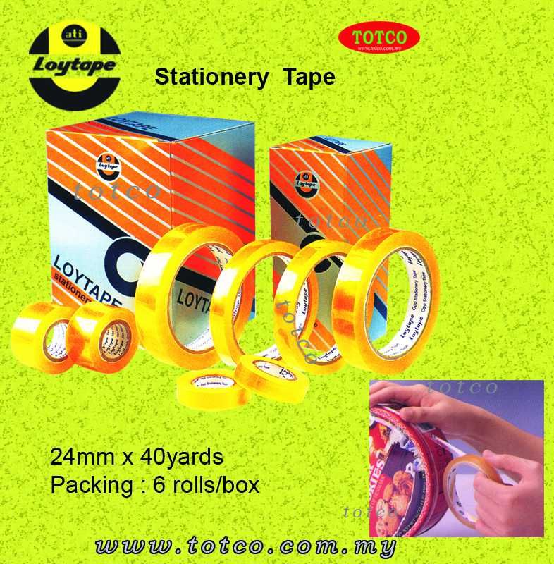Loytape Cellulose Tape 24mm x 40m