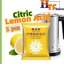 Citric Lemon Acid Detergent Inner Container Cleaner-Teapot Cleaning 10g