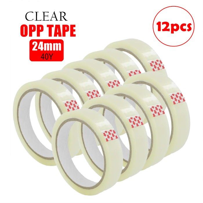 OPP TAPE TRANSPARENT 24MM