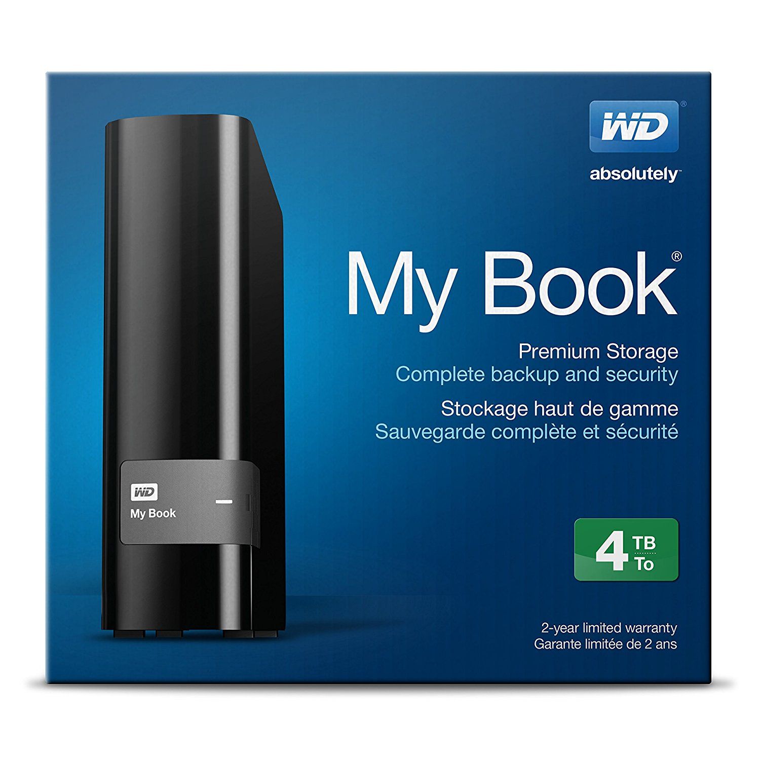 Western Digital My Book External HDD 4TB