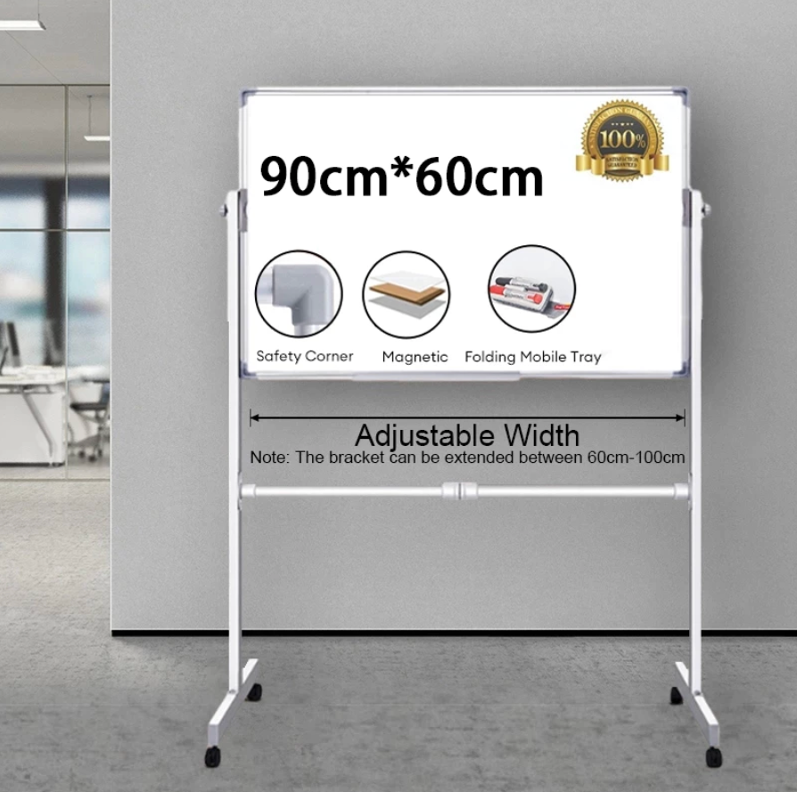 RUBY White Board Magnetic Whiteboard Aluminium Frame Solid Board