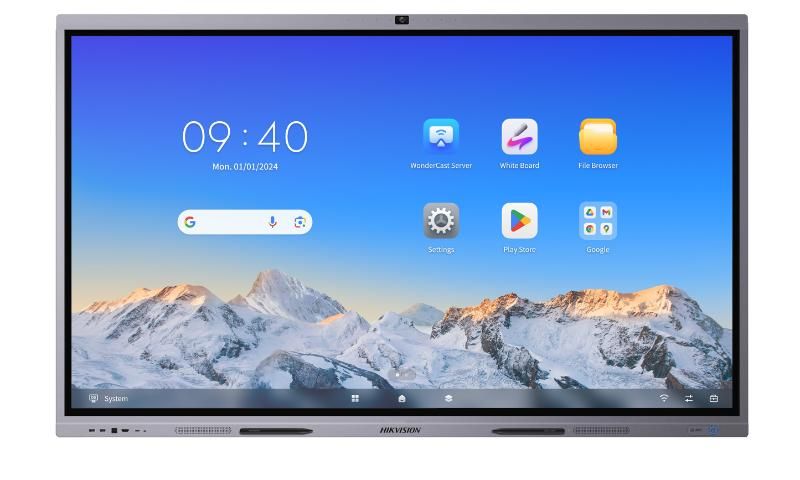 HikVision 4K Interactive Flat Panel 75'